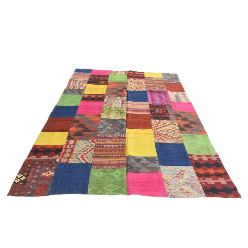 Tapis multicolore 6 pi 8 po x 9 pi 11 po Plimpton
