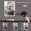 Miroir de salle de bain sans cadre à 3 lumières DEL Adorna-2013597235