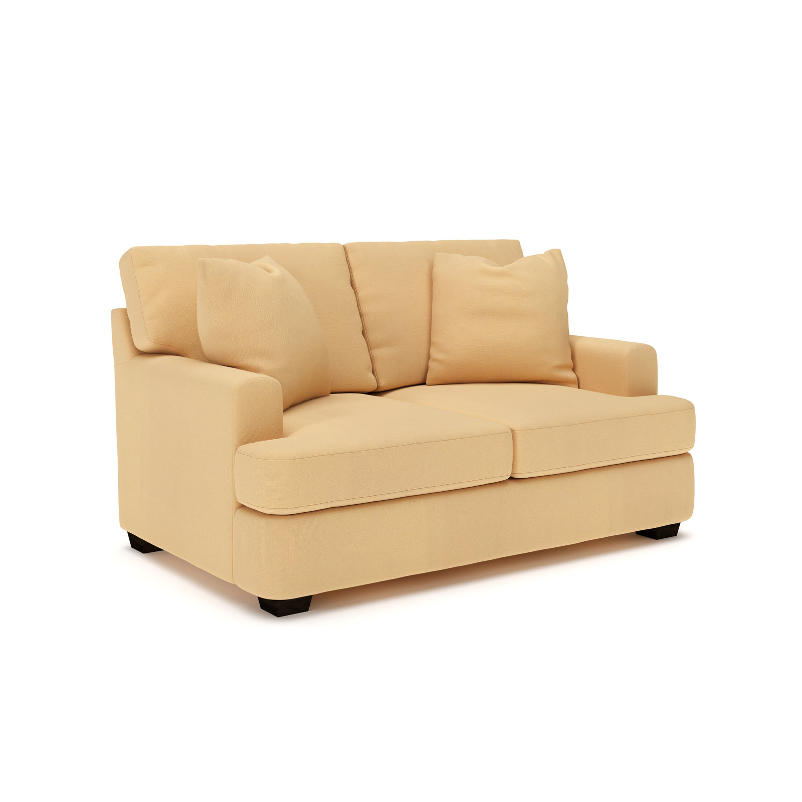 Emilio 65'' Upholstered Loveseat, Bayou Sunshine