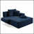 Velours côtelé bleu est en rupture de stock