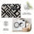 1PC Geometric Abstract Black Beige Maze Pattern area rugs for Living Room, Soft and Comfortable, Suitable for all seasons, easy-to-maintain, machine washable Indoor floor mat, Under Table Farmhouse suitable for dining room, entryway, bedroom, home-129691946