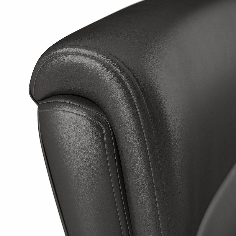 BBF Seating Vinyl Executive Chair, Brown