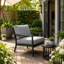 Chaise longue de patio 2 pièces-131142829