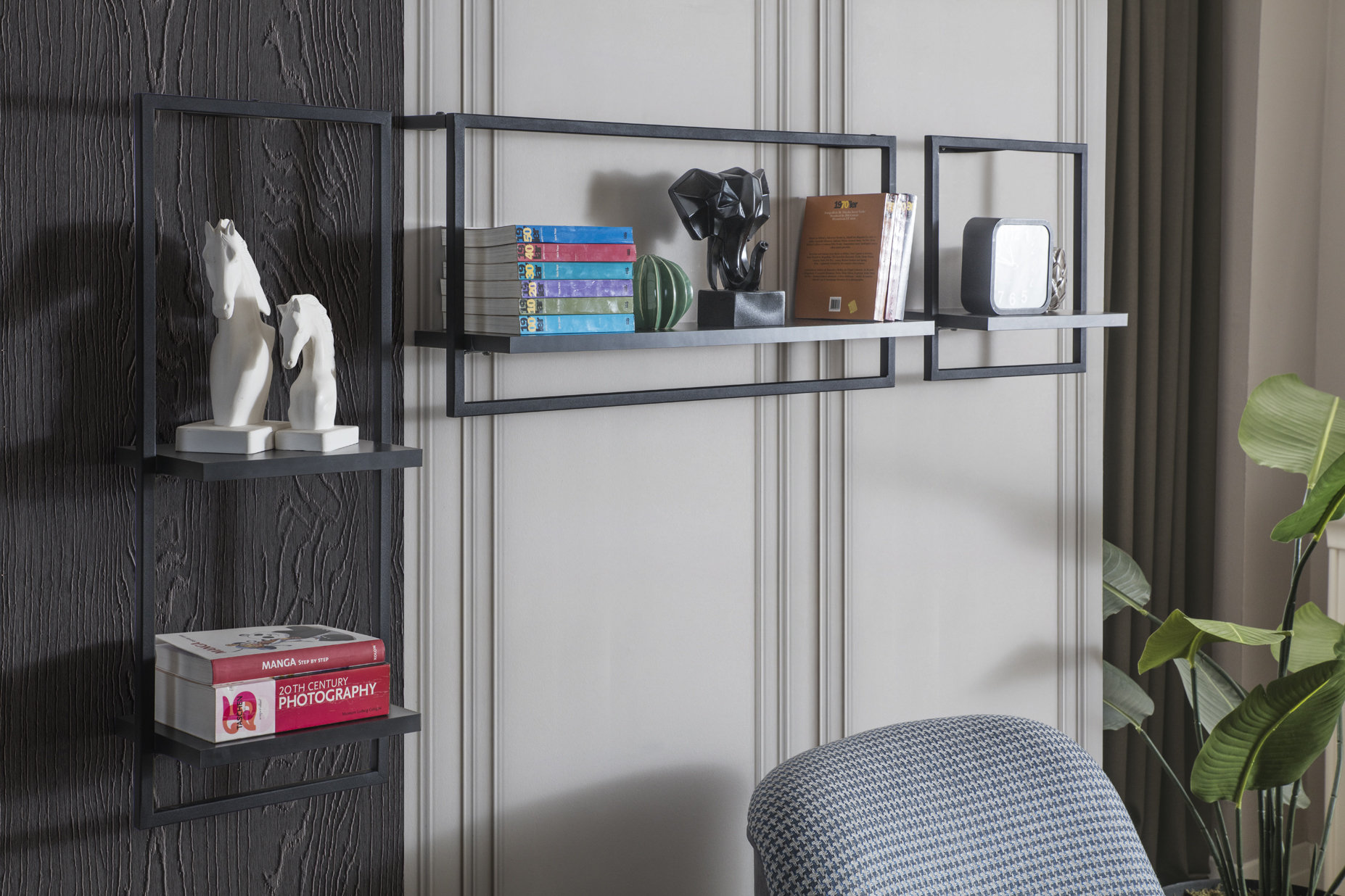 MoveModern Libra Three Piece Modern Floating Shelf Set & Reviews | Wayfair