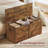 Storage Trunk With 2 Safety Hinges-1298886878