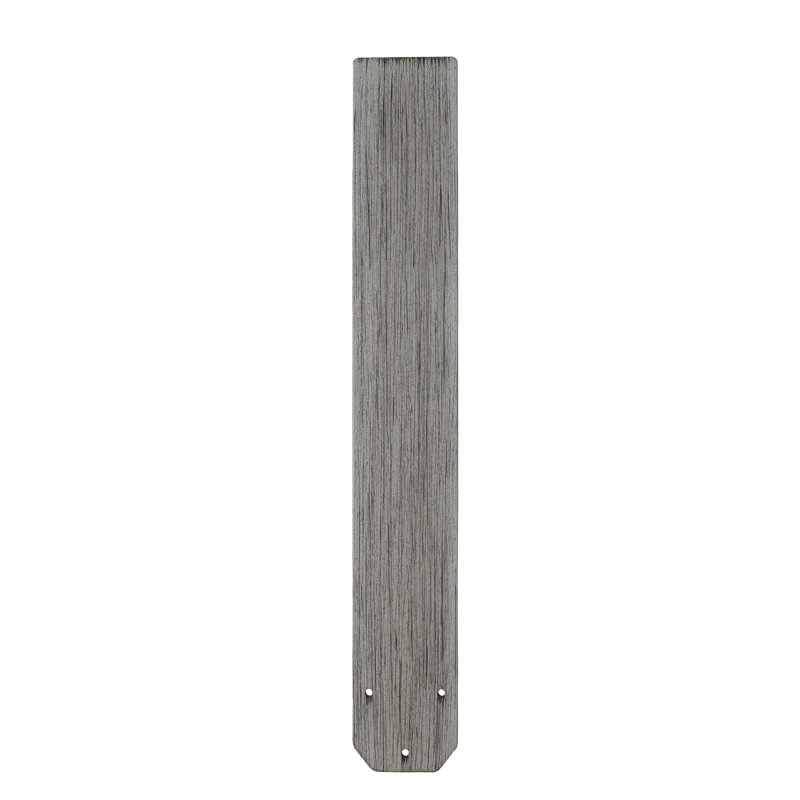 Levon Custom 64 inch Indoor Ceiling Fan Blade Set of 8 - Weathered Wood, 0.31" H x 27.87" W x 4" D, Weathered Wood