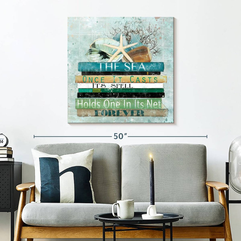 Aletra Nautical Sea, 30" H x 30" W