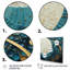 Celestial Harmony I - Abstract Collages Wall Art Living Room-339773976-423179225