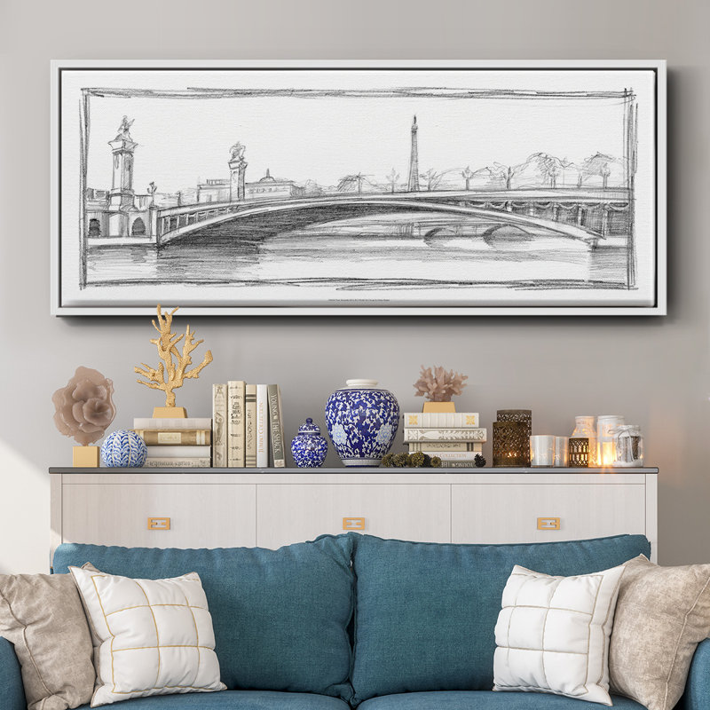 Pont Alexandre III- Framed Canvas
