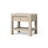 Solano 1-drawer Nightstand Bedside Table Weathered Mango