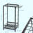 Garden Tool Organizer, Yard Tool Organizer up to 50 Tools