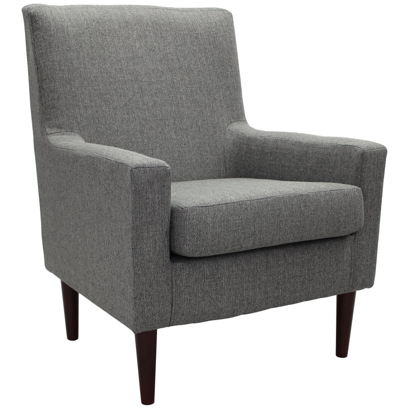 Donham Upholstered Accent Chair, Depalma Granite