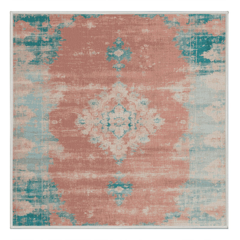 Tapis beige surteint lavable à la machine