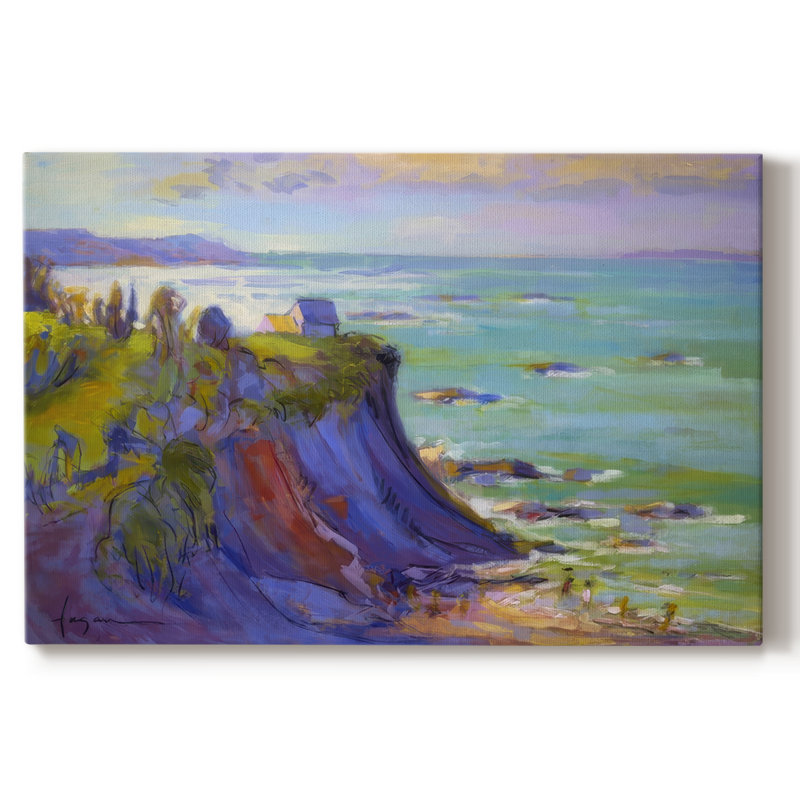 Émeraude cotée - Cavas enveloppés de galerie, 40 x 60