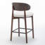 Tabouret de comptoir en bois massif-1970134082