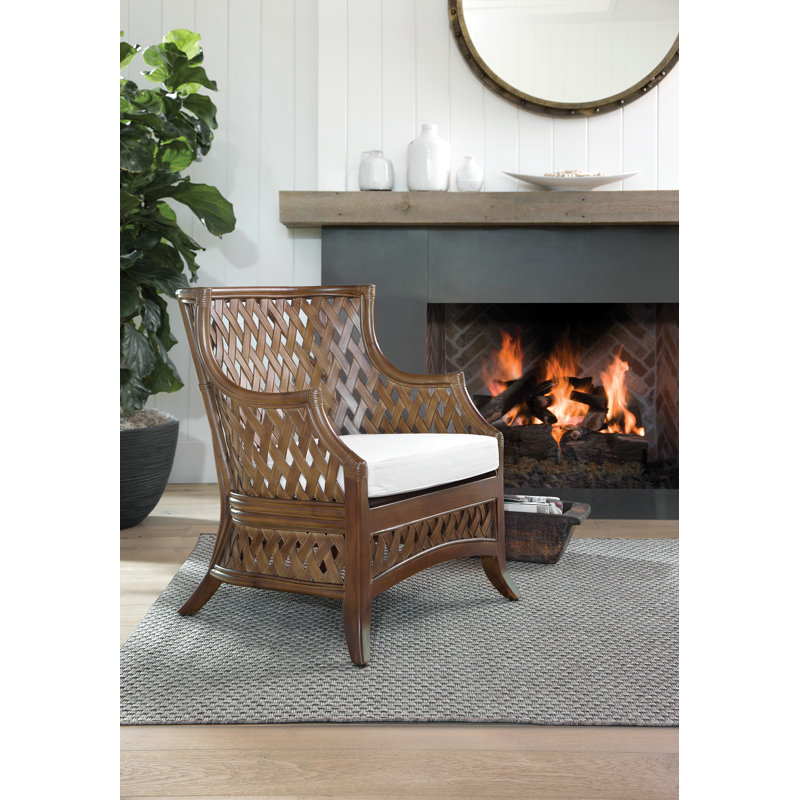 Fauteuil Weldon de 28,75 po de largeur, Brun délavé
