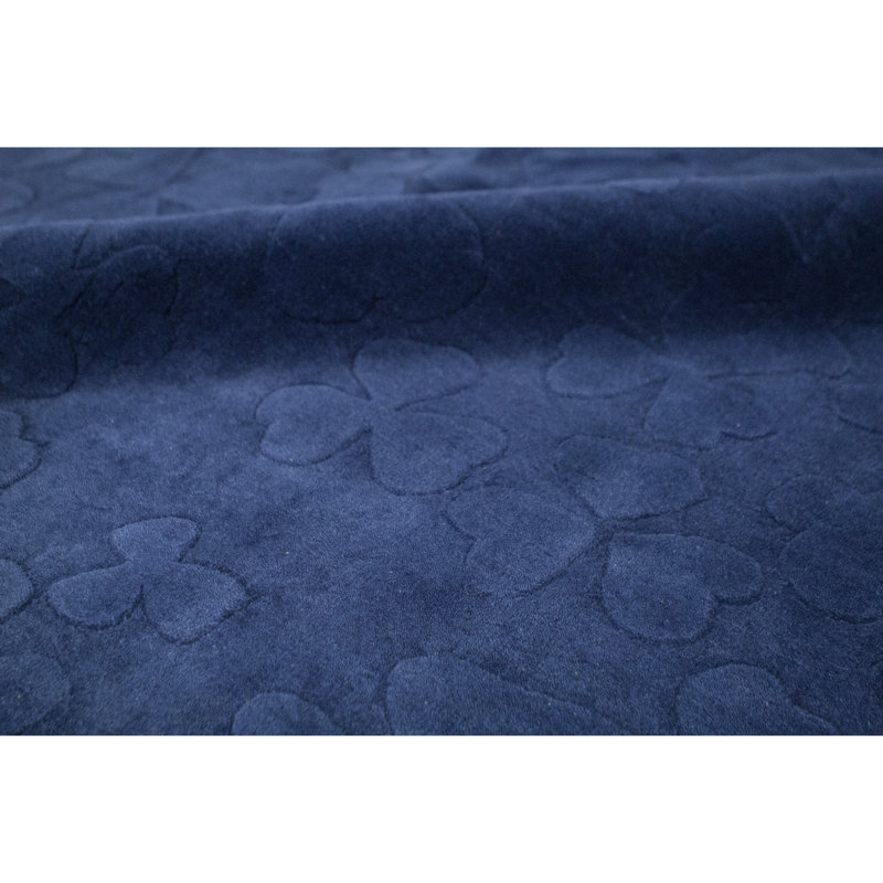 Floral Area Rug in Blue