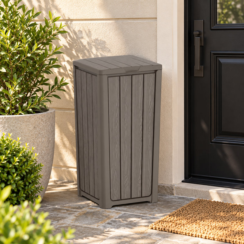 Poubelle intérieure 62 gallons , Gray