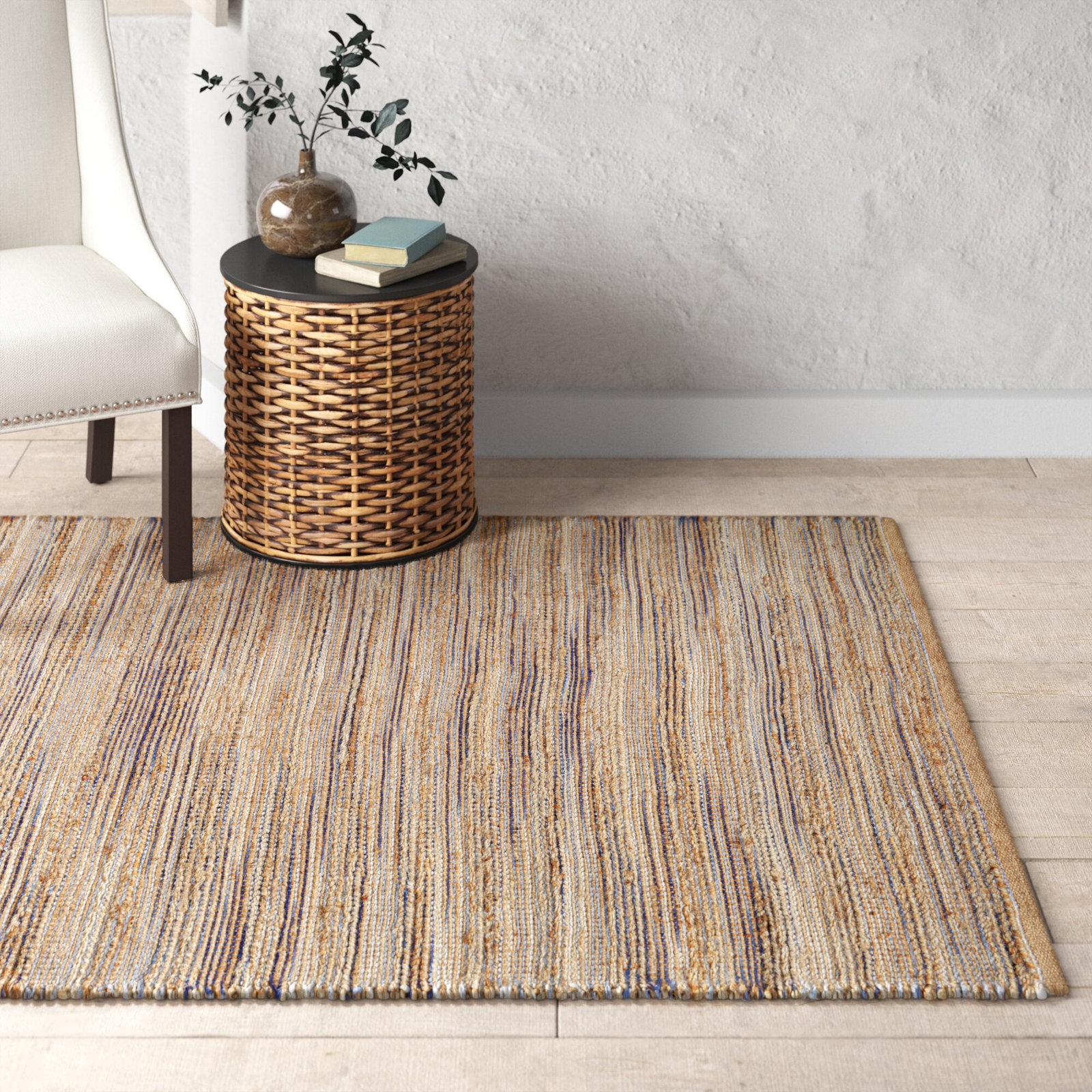 Fallbrook Handmade Rug, Rectangle 5' x 7'6"