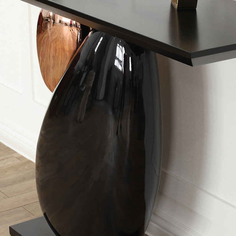 Light luxury simple console table, 34.6" H x 51.2" W x 15.7" D