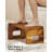 Acacia Wood Foldable Toilet Stool For Adults, 7 Inch Poop Stool For Bathroom, Non-Slip Toilet Step Stool With Space-Saving Collapsible Design