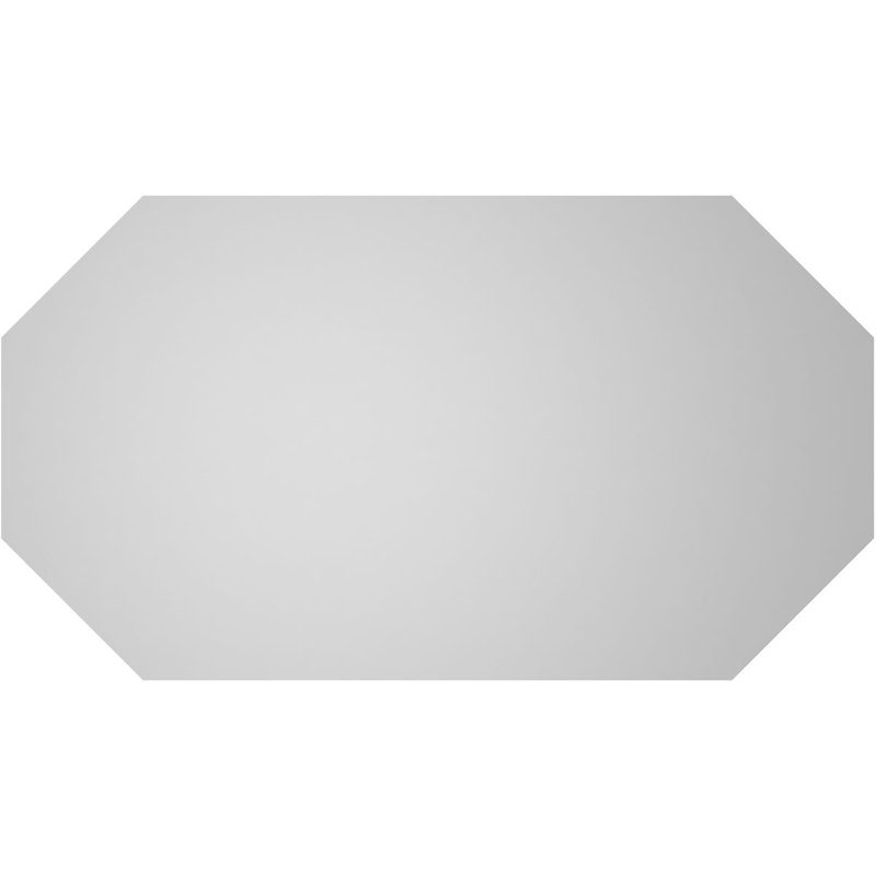 Évent horizontal gondole allongé en surface octogonal Signature, H 20 po x l 36 po x P 2 po