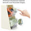 Porte-dosette de café avec 2 paniers de grande capacité, contenant de rangement pour tasses à café, accessoires pour bar à café, boîte de rangement en plastique, sachet de thé, blanc crème / transparent