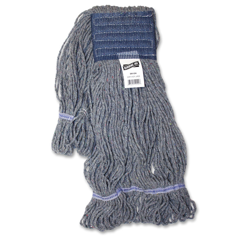 Tête de balai à recharger terre, Bleu