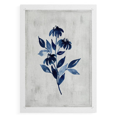 Indigo sauvage I - Impression sur toile seulement - NON-CADRE