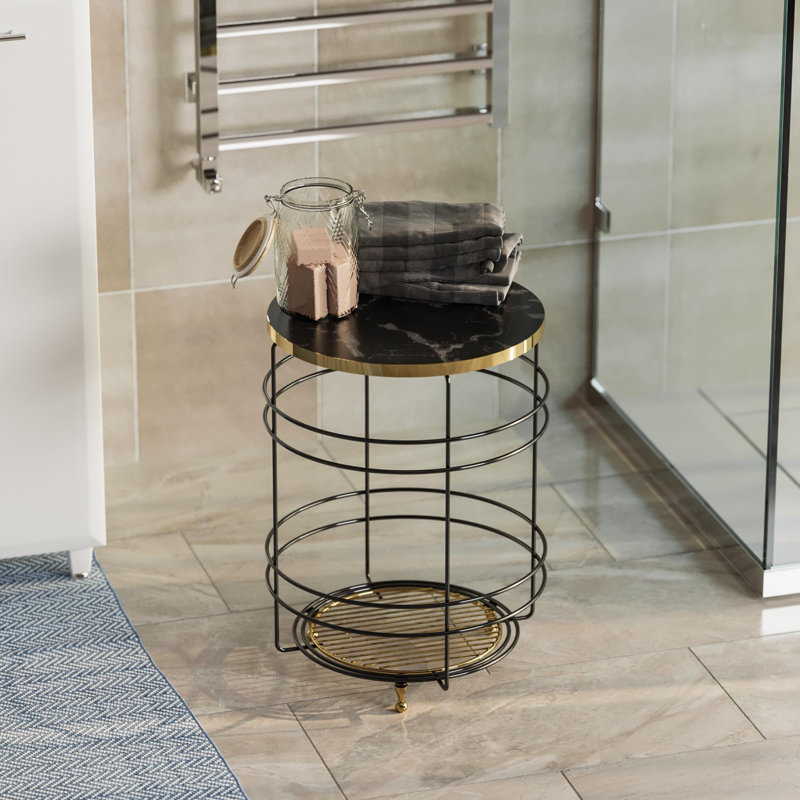 Glorias Drum End Table