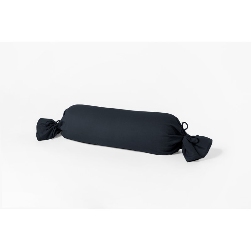 Wickes Bolster Pillow Cover, Black