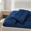 Ensemble d'édredon pour lit double / grand 3 pièces, bleu