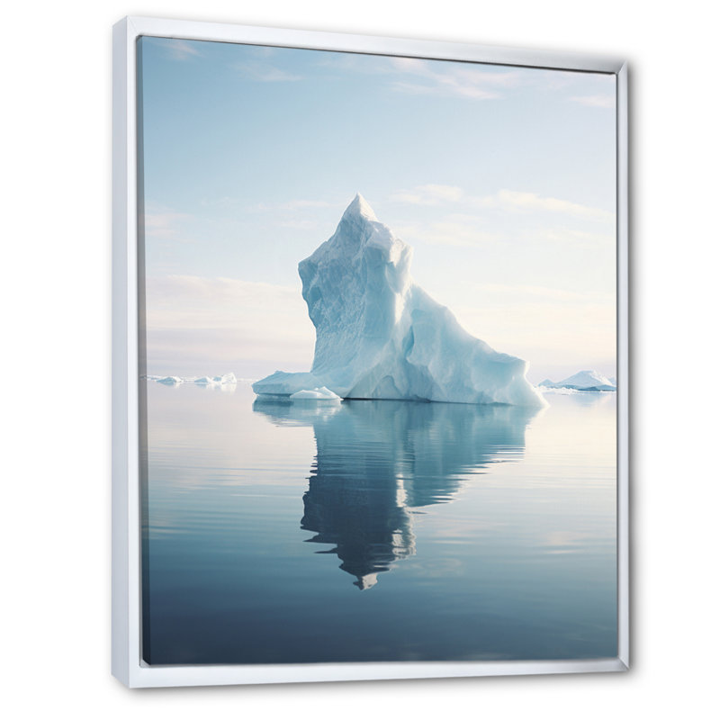 Reproduction sur toile Lockeland, H 20 po x l 12 po x P 1 po, Cadre flottant blanc