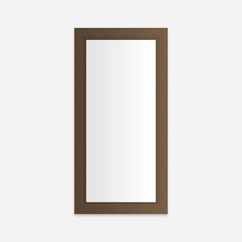 Main Line Vanity Mirror, Brushed Bronze, 40'' x 20''