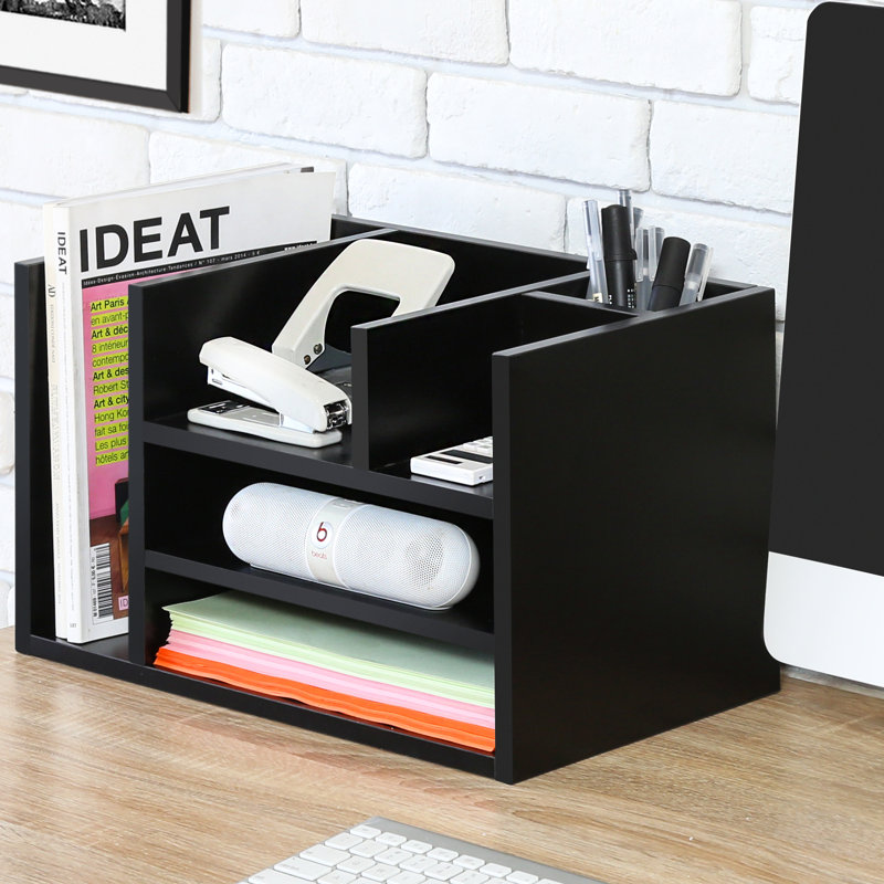 Marymount Wood File Organizer