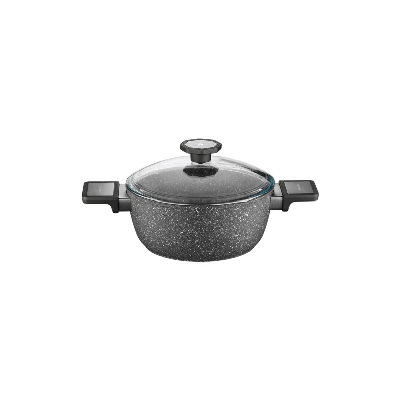 Ensemble de casseroles, Gris Pierre