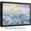 Black Framed Impressionist Wildflower Field Wall Art - Landscape Decor Framed Prints-1003501856