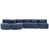 Polyester bleu est en rupture de stock