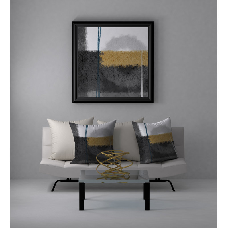 Housse de coussin carrée sensible/insert, 24 po x 24 po