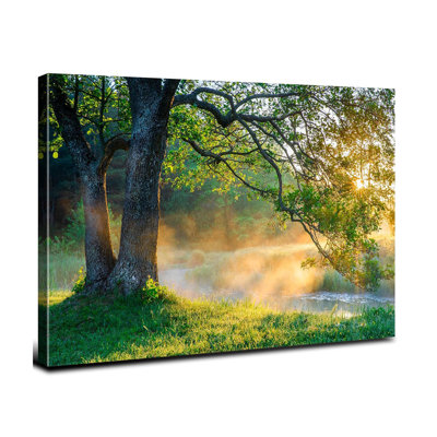 Wrapped Canvas Painting