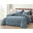Washed Microfiber Bedding Polyester Comforter-91603773-97780899