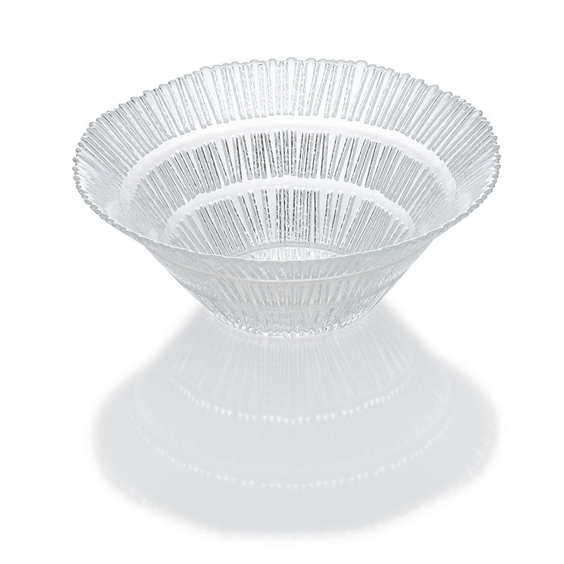 Majestic Crystal Glass Serving Bowl