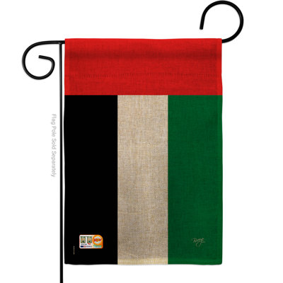 Double Sided 18.5'' H x 13'' W Burlap Garden Flag