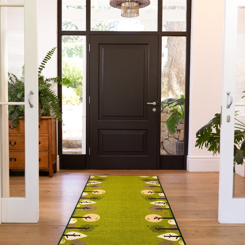 Tapis vert Hedersett, Rectangle  2'7'' x 2'