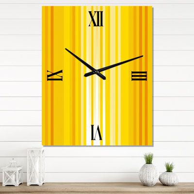 Horloge murale moderne géométrique Sunshine