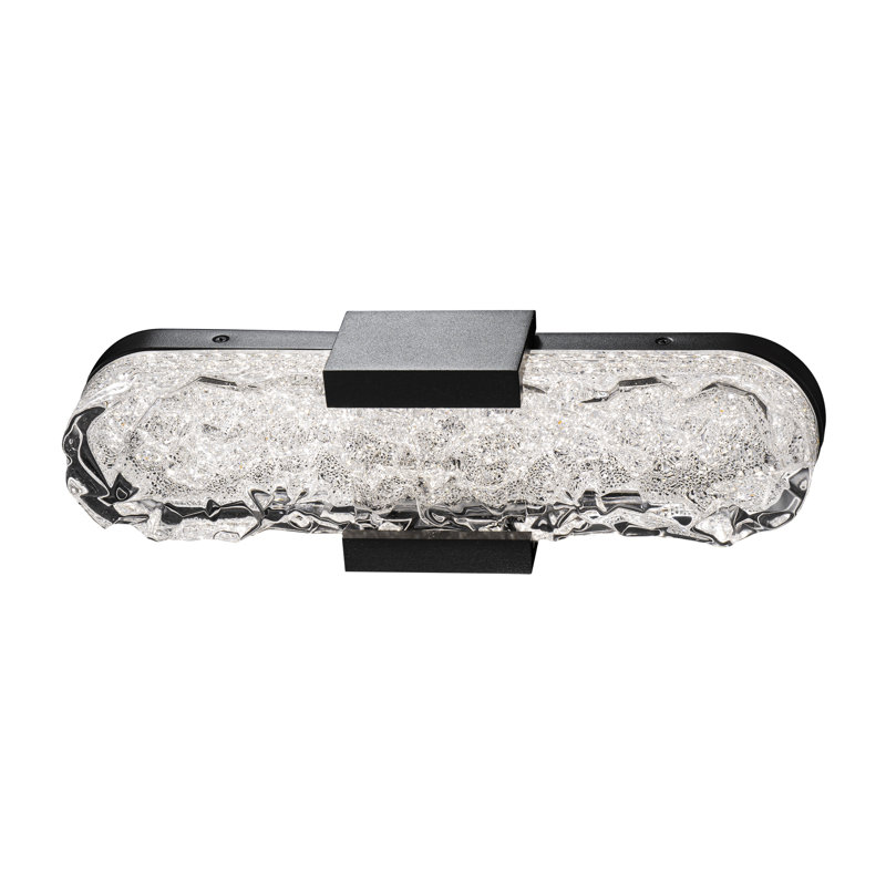 Andean 1 - Light LED Vanity Light, Black