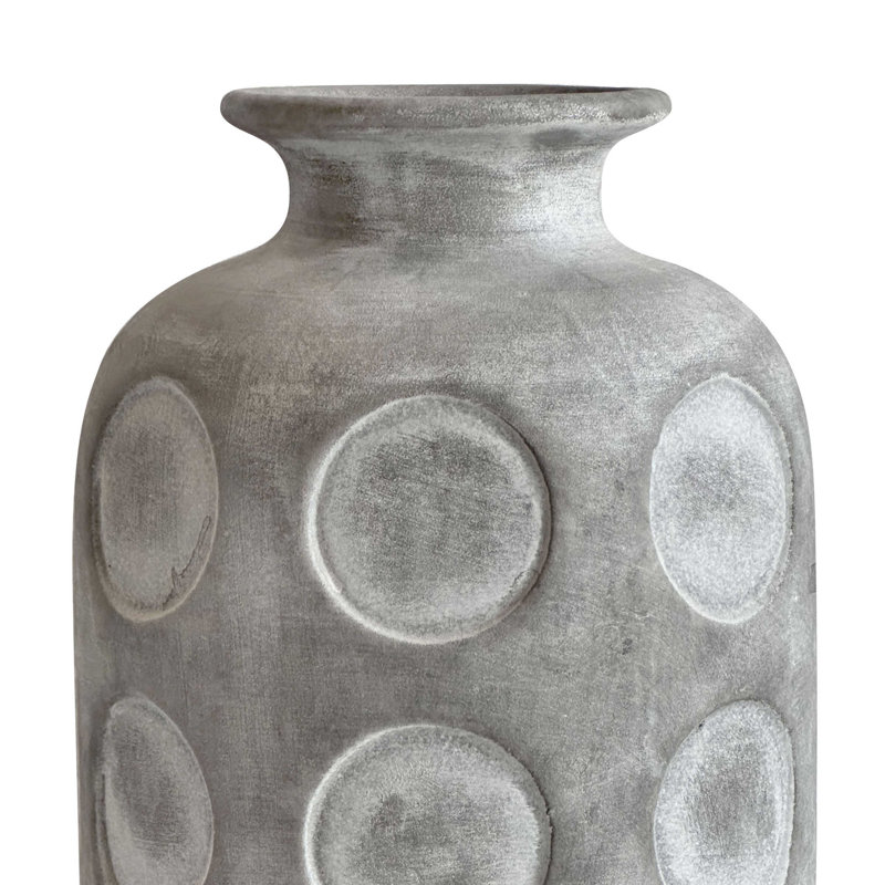 Vase à fleurs en faïence Aztec