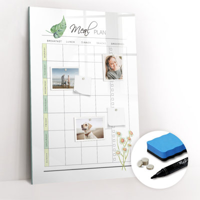 Magnetic Glass Dry Erase Board