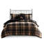 Très grand à l'édredon - Doux, matelassage de boîte de 12 po, conception multicolore, couvre-oreillers à chevauchement de 100%, 3 po-118753990-118753994