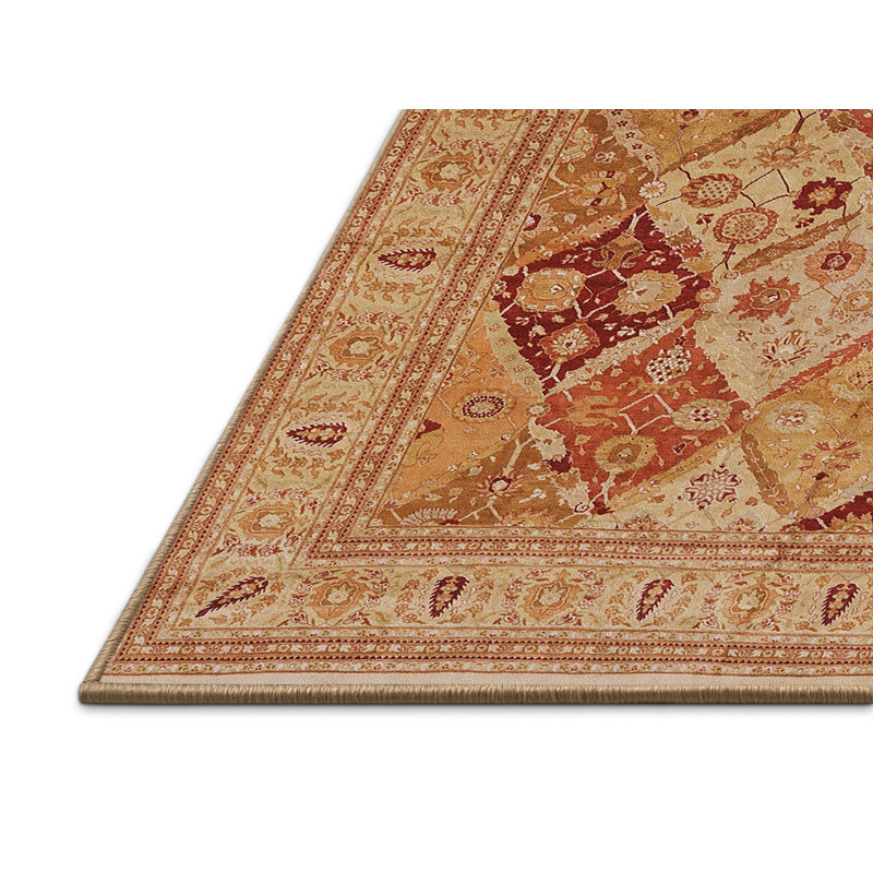 Tapis oriental rouge / orange Odder, Rectangle 5 pi x 8 pi